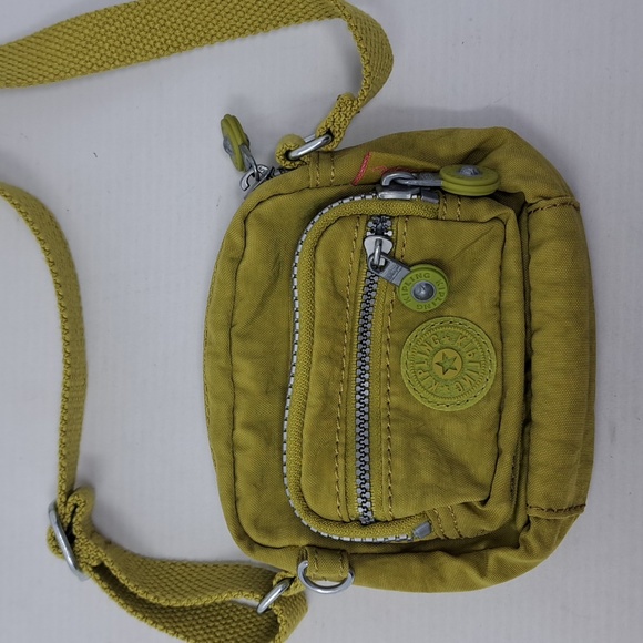 Kipling Bags Kipling Mini Green Nylon Crossbody Bag Poshmark